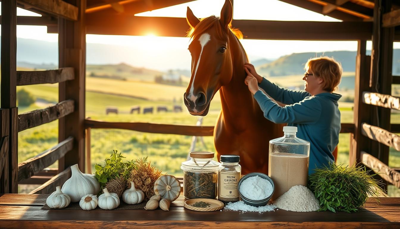 remedios caseros para desparasitar caballos